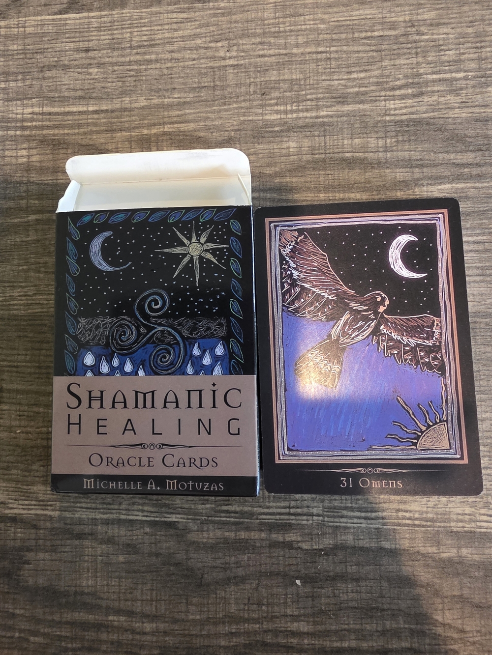 Shamanic Healing Oracle Cards - 44 Cards With QR CODE for Online Guidebook
